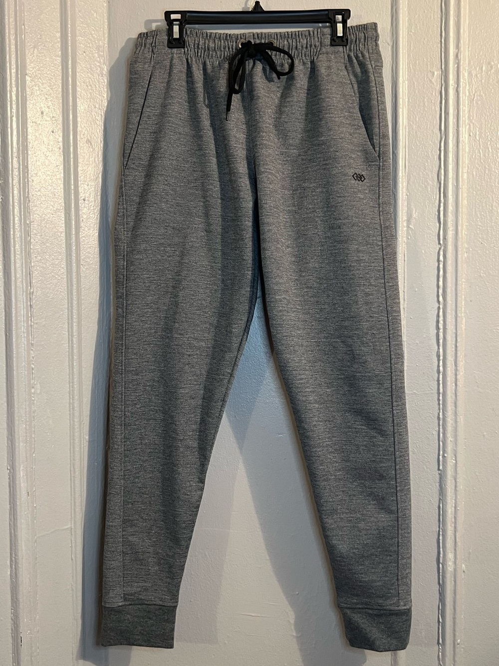 Men’s Gray Marl Athletic Sweatpants